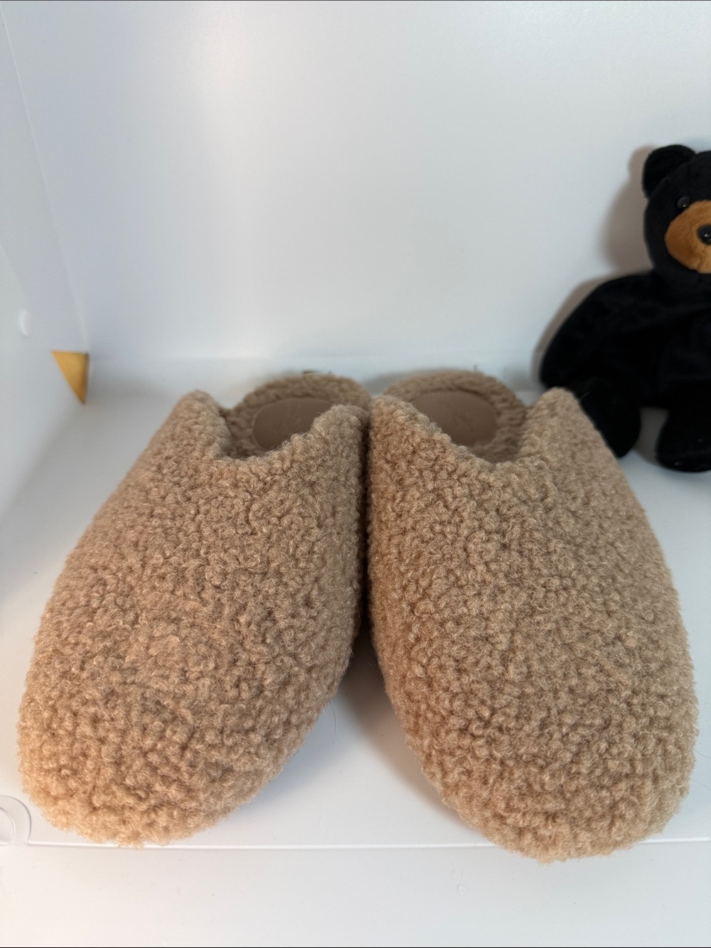 Cozy Camel Sherpa Slippers